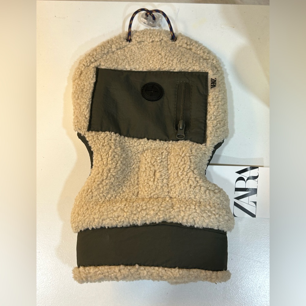 NWT- Zara fleece pet jacket